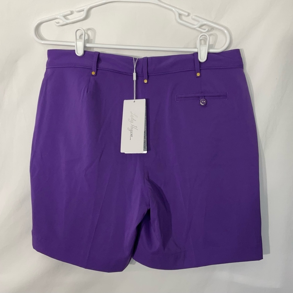 Lady Hagen Vibrant Purple Women's Bermudas - Picture 2 of 6